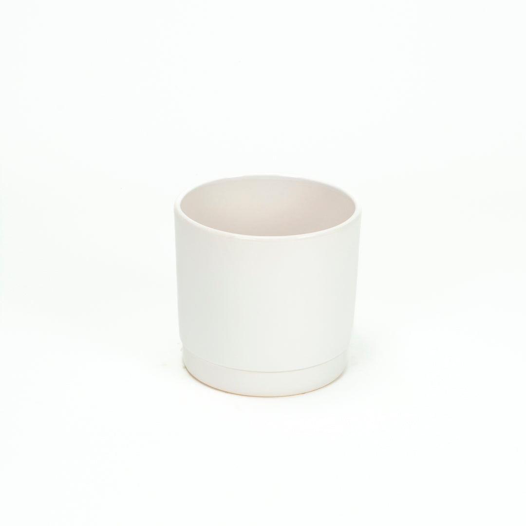 White Sam Pot 14cm