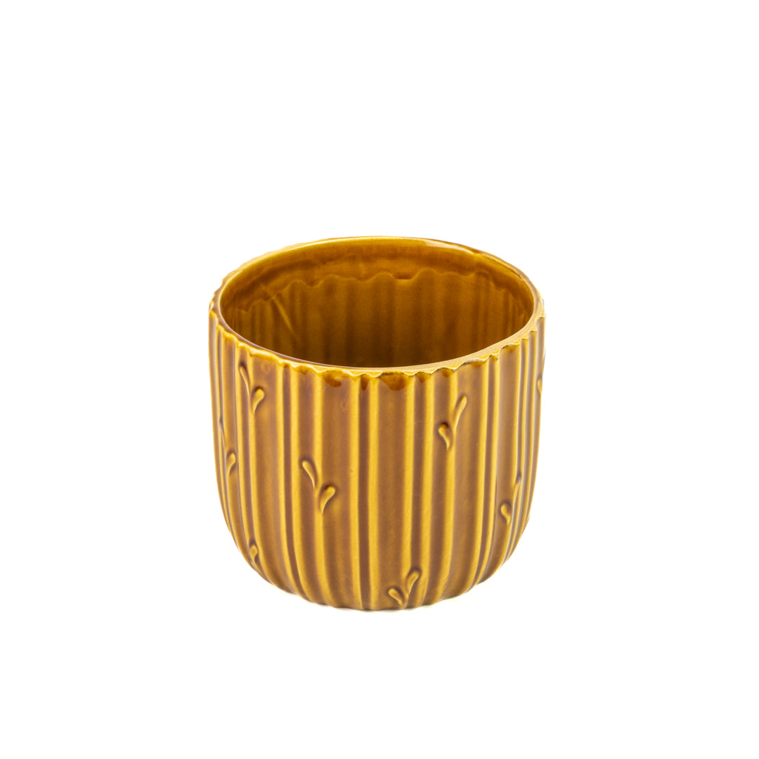 Ochre Bahia Pot 14cm