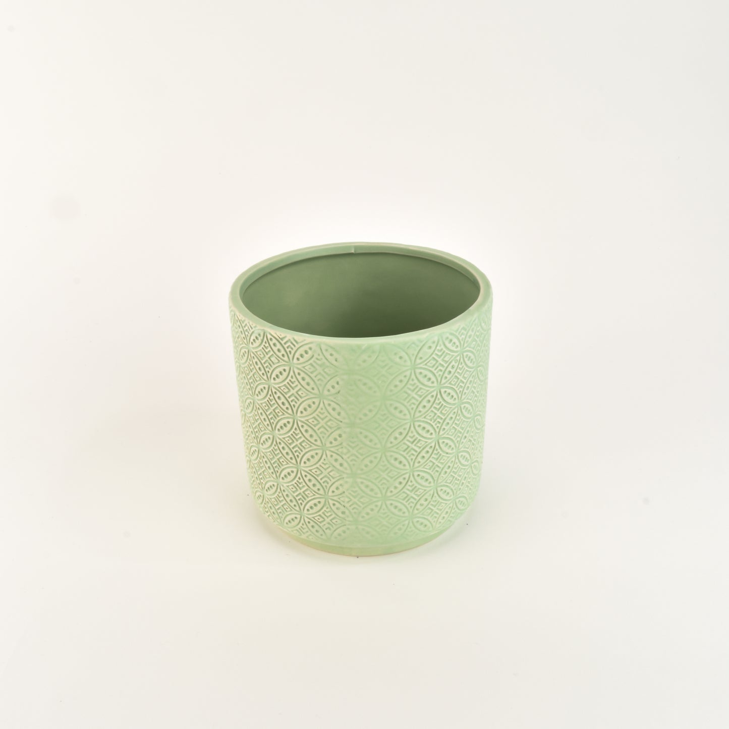 Green Lace Pot 12cm