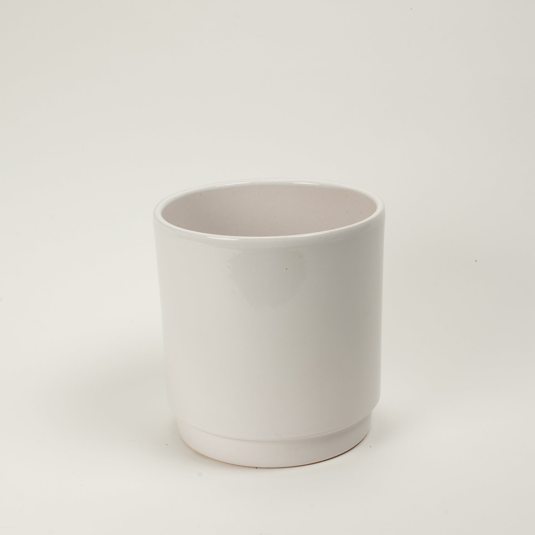 White Sam Pot 12cm – House of Plants