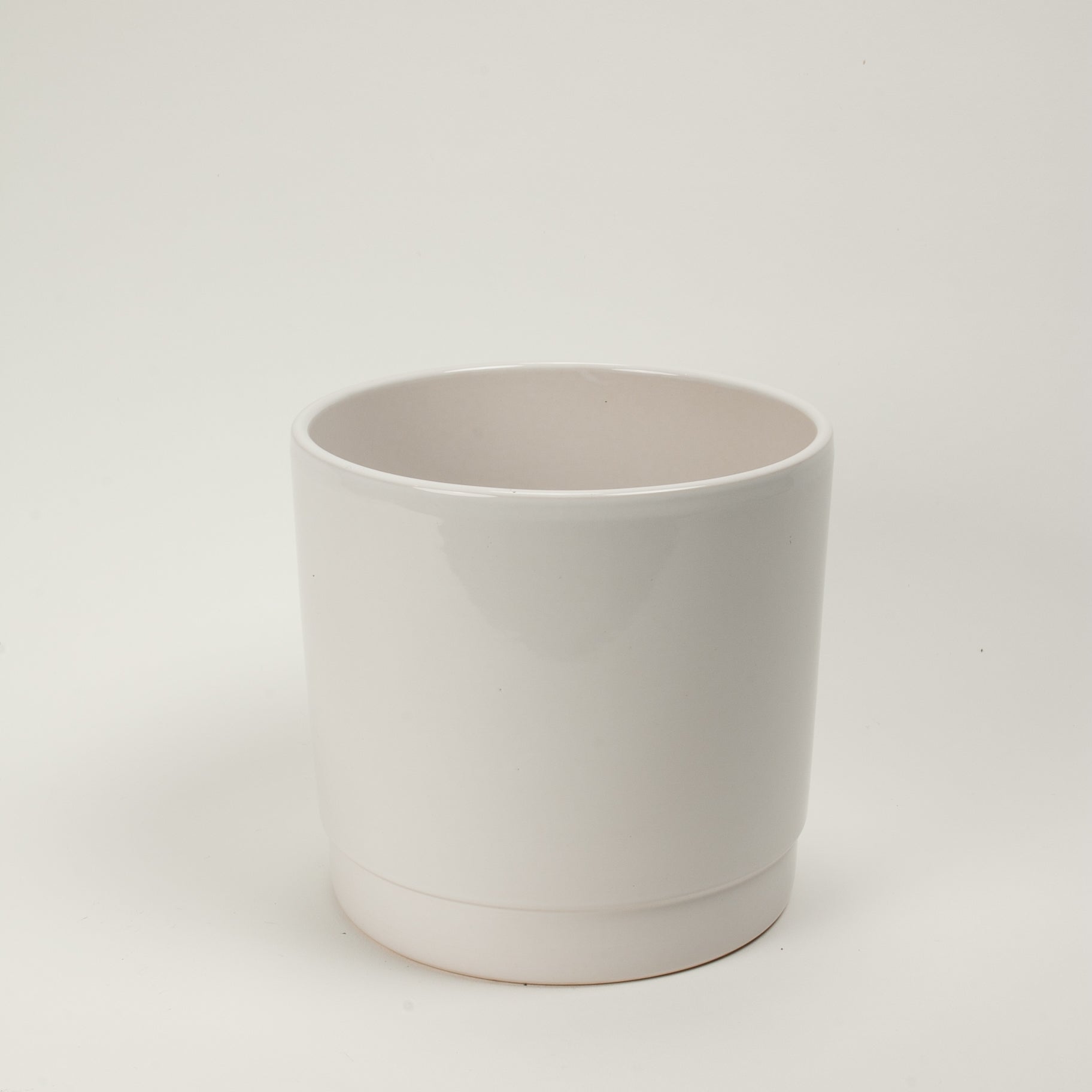 White Sam Pot 14cm – House of Plants